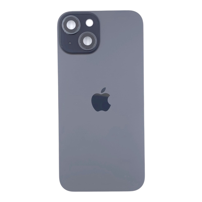 Capac spate iPhone 15, Black Titanium - Grade A (Original SWAP) - include blit si încarcare wireless [1]