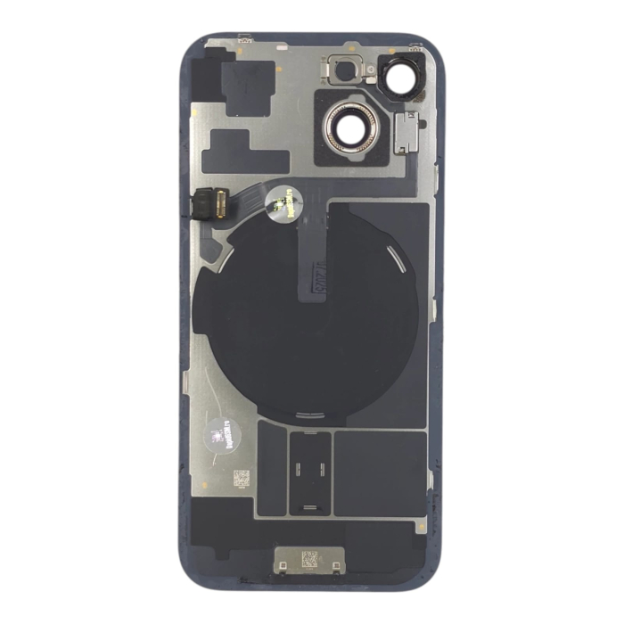 Capac spate iPhone 15, Blue Titanium - Grade A (Original SWAP) - include blit si încarcare wireless [2]