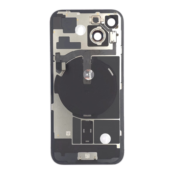 Capac spate iPhone 15, Pink Titanium (Roz) - Grade A (Original SWAP) - include blit si încarcare wireless [2]