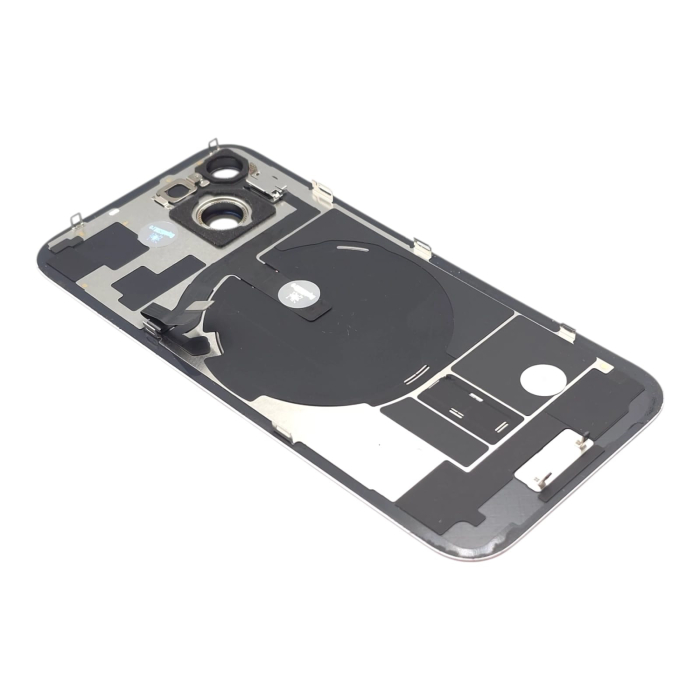 Capac spate iPhone 15, Pink Titanium (Roz) - Grade A (Original SWAP) - include blit si încarcare wireless [4]