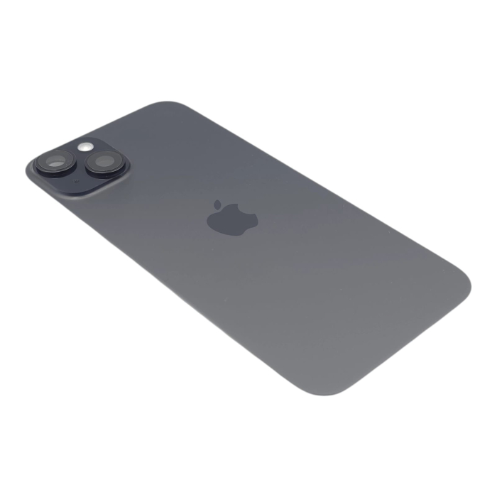 Capac spate iPhone 15 Plus, Negru (Black Titanium) - Grade A (Original SWAP) - include blit si încarcare wireless [3]
