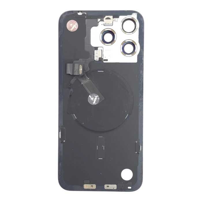 Capac spate iPhone 15 Pro Max, Black Titanium - Grade A (Original SWAP) - include blit si încarcare wireless [2]