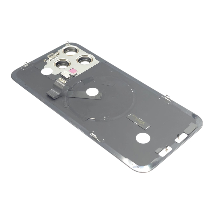 Capac spate iPhone 15 Pro Max, Blue Titanium - Grade A (Original SWAP) - include blit si încarcare wireless [4]