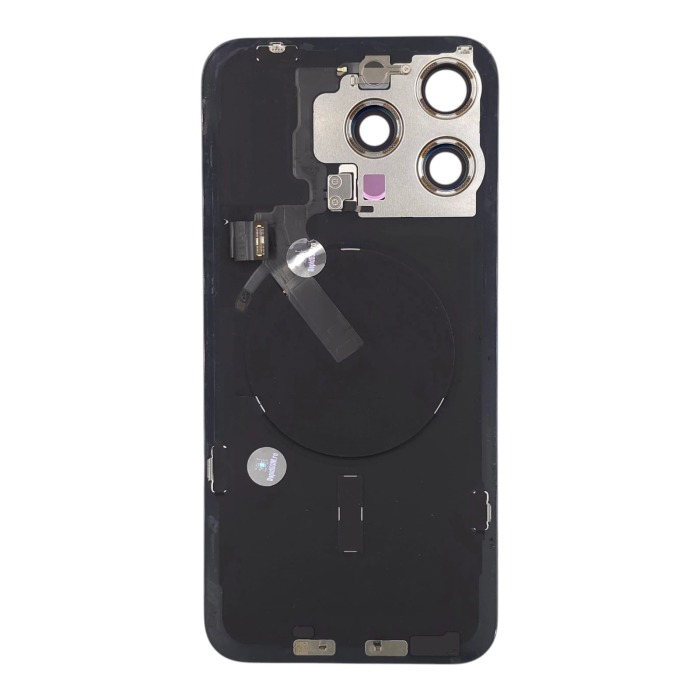 Capac spate iPhone 15 Pro Max, Natural Titanium - Grade A (Original SWAP) - include blit si încarcare wireless [2]