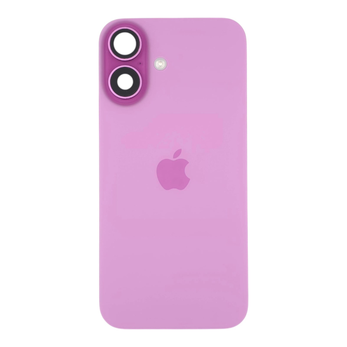 Capac spate iPhone 16, Pink (Roz) - Grade A (Original SWAP) - include blit si încarcare wireless [1]