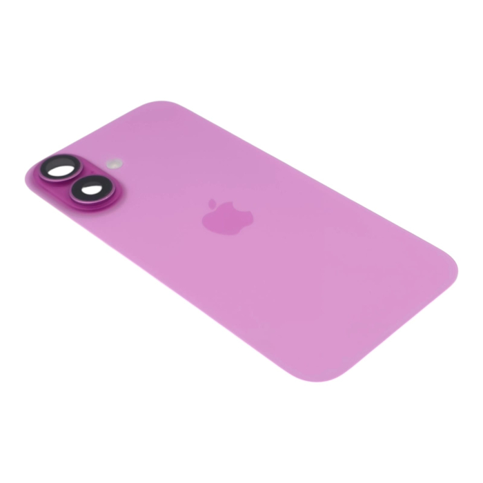 Capac spate iPhone 16, Pink (Roz) - Grade A (Original SWAP) - include blit si încarcare wireless [3]