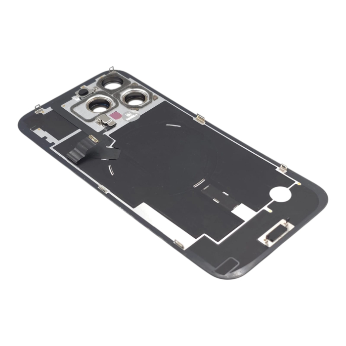 Capac spate iPhone 16 Pro Max, Black Titanium - Grade A (Original SWAP) - include blit si încarcare wireless [4]