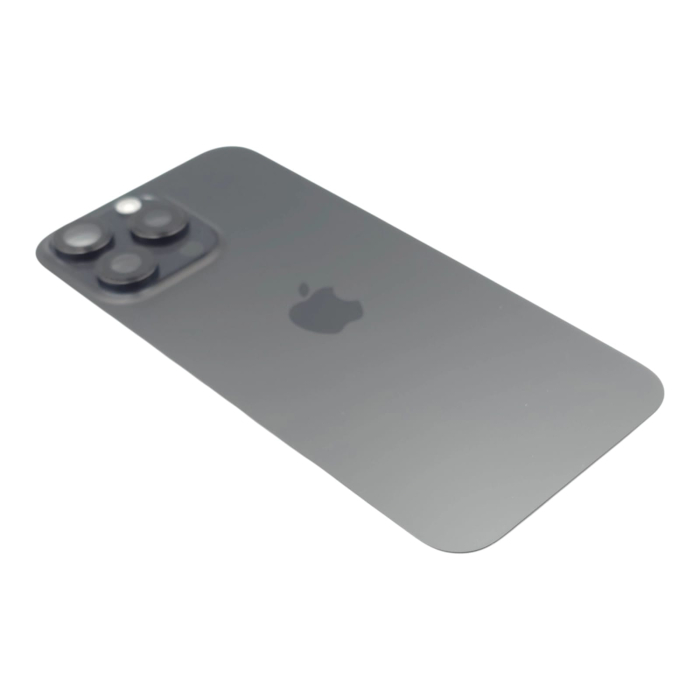 Capac spate iPhone 16 Pro Max, Black Titanium - Grade A (Original SWAP) - include blit si încarcare wireless [3]