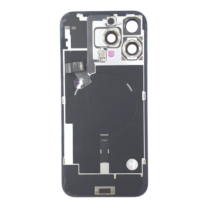 Capac spate iPhone 16 Pro Max, Natural Titanium - Grade A (Original SWAP) - include blit si încarcare wireless [2]