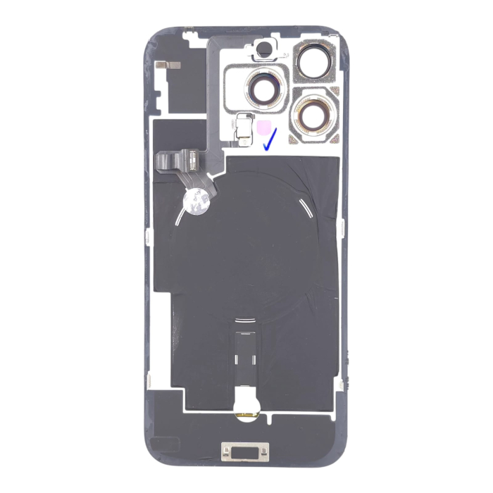 Capac spate iPhone 16 Pro Max, White Titanium - Grade A (Original SWAP) - include blit si încarcare wireless [2]
