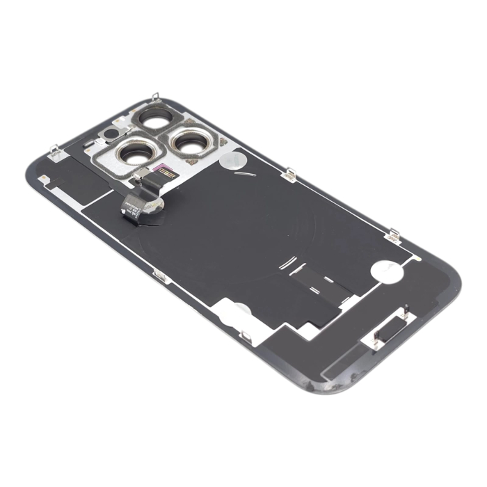 Capac spate iPhone 16 Pro, Natural Titanium - Grade A (Original SWAP) - include blit si încarcare wireless [4]