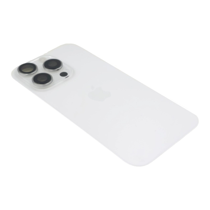 Capac spate iPhone 16 Pro, White Titanium - Grade A (Original SWAP) - include blit si încarcare wireless [3]