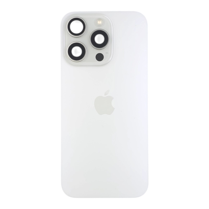 Capac spate iPhone 16 Pro, White Titanium - Grade A (Original SWAP) - include blit si încarcare wireless [1]