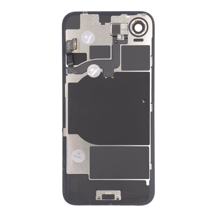 Capac spate iPhone 16e, Alb (White) - Grade A (Original SWAP) - include blit si încarcare wireless [2]