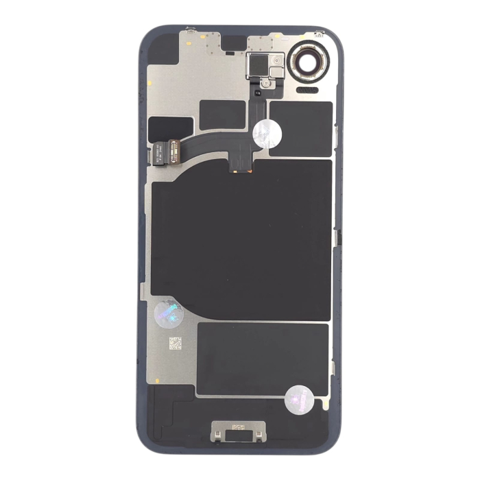 Capac spate iPhone 16e, Negru (Black) - Grade A (Original SWAP) - include blit si încarcare wireless [2]