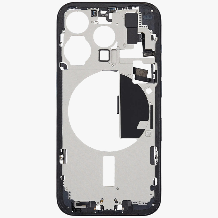 Carcasa mijloc iPhone 15 Pro, Blue Titanium – Grade A (Original SWAP) [2]