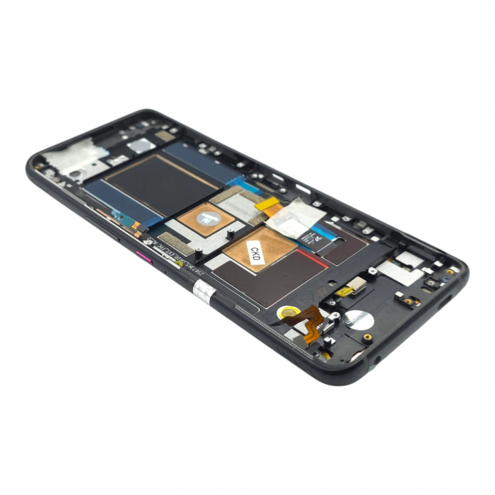 Display compatibil Asus ROG Phone 5, Negru, OLED - Cu rama [2]