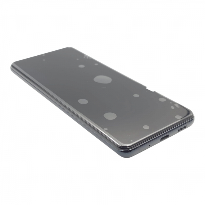 Display compatibil Samsung S20 Ultra (G988), Negru, INCELL - Cu rama [3]