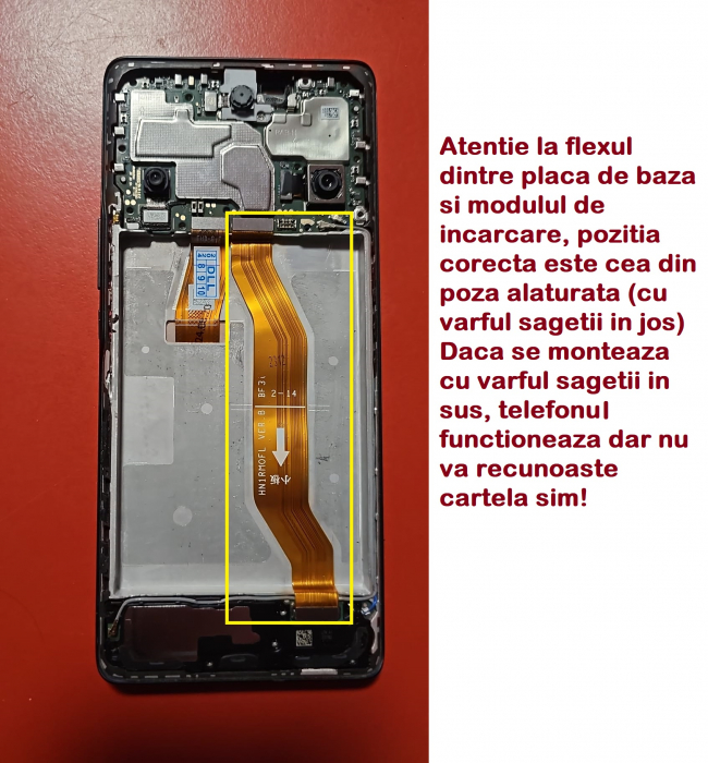 Display compatibil Honor X9a (5G) / Honor Magic 5 Lite, negru, OLED - cu Rama [4]