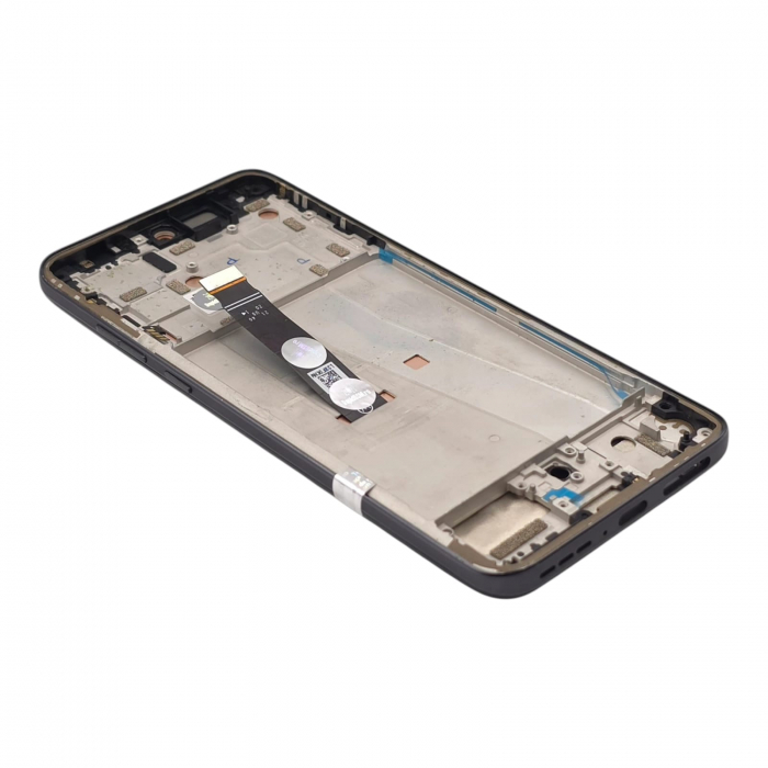 Display compatibil Motorola Edge 30 Neo, negru, OLED - cu Rama [2]