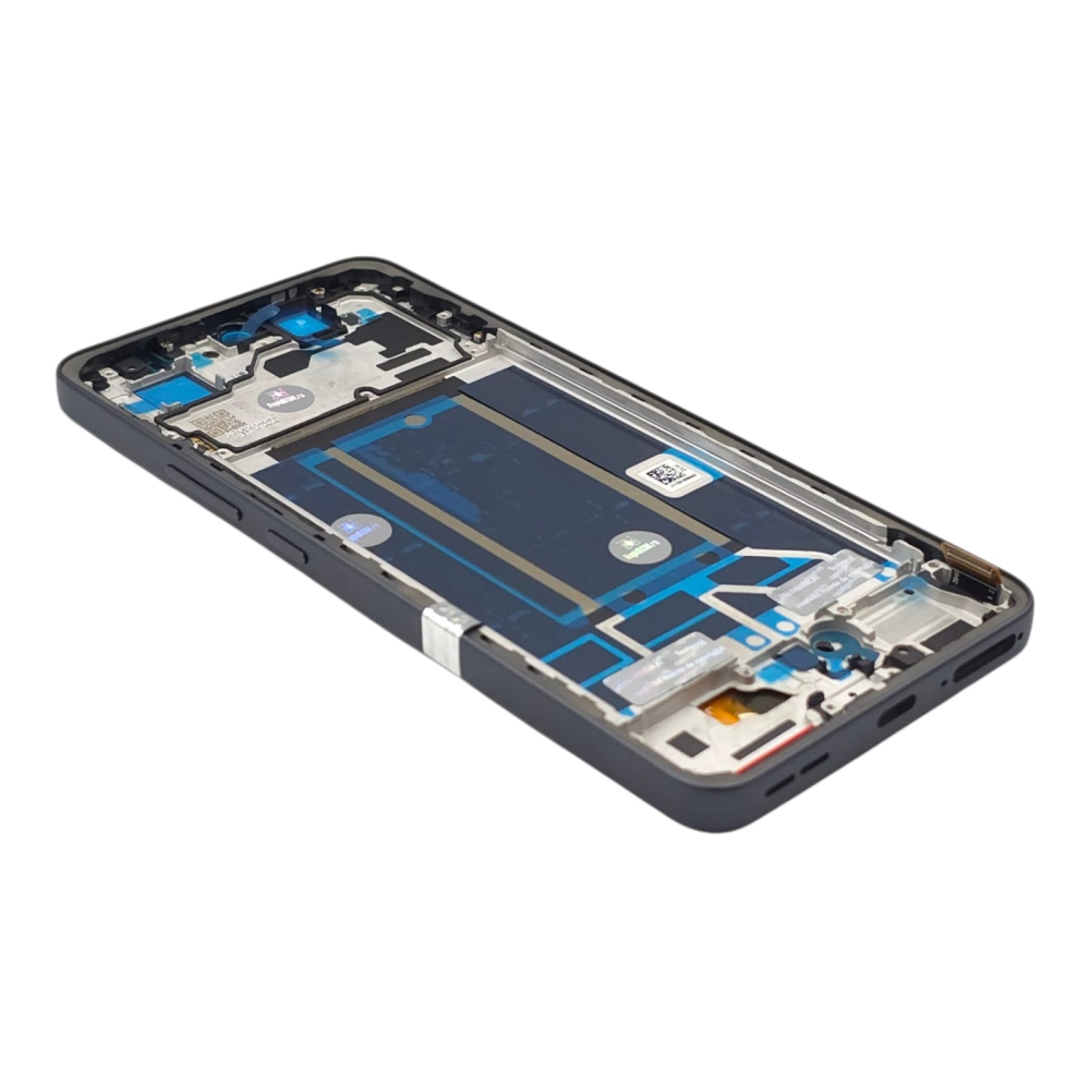 Display compatibil Oppo Reno13 F / Reno13 FS, Negru, OLED - Cu Rama [2]