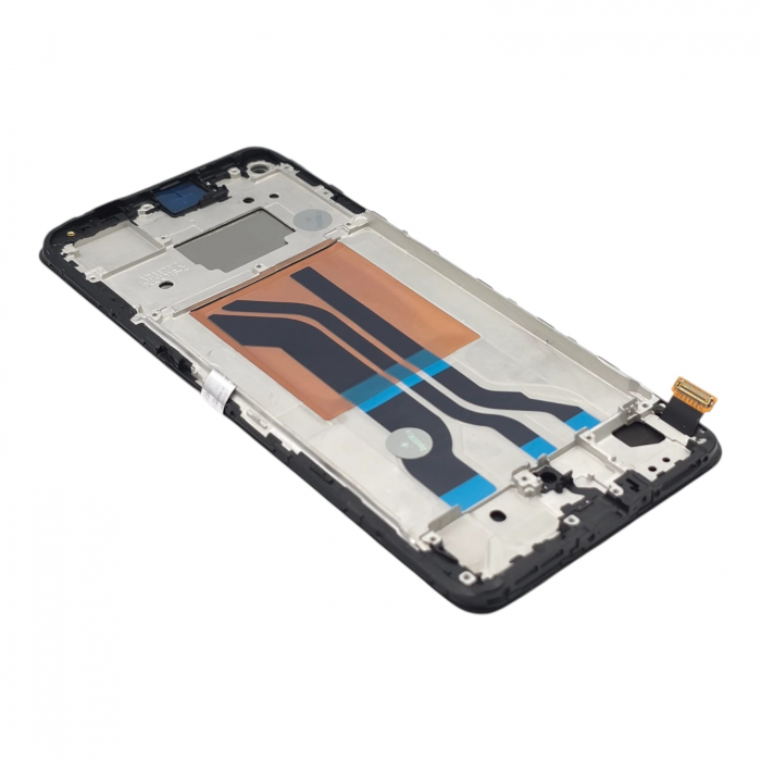 Display compatibil Realme GT Neo2, Negru, INCELL - cu Rama [2]