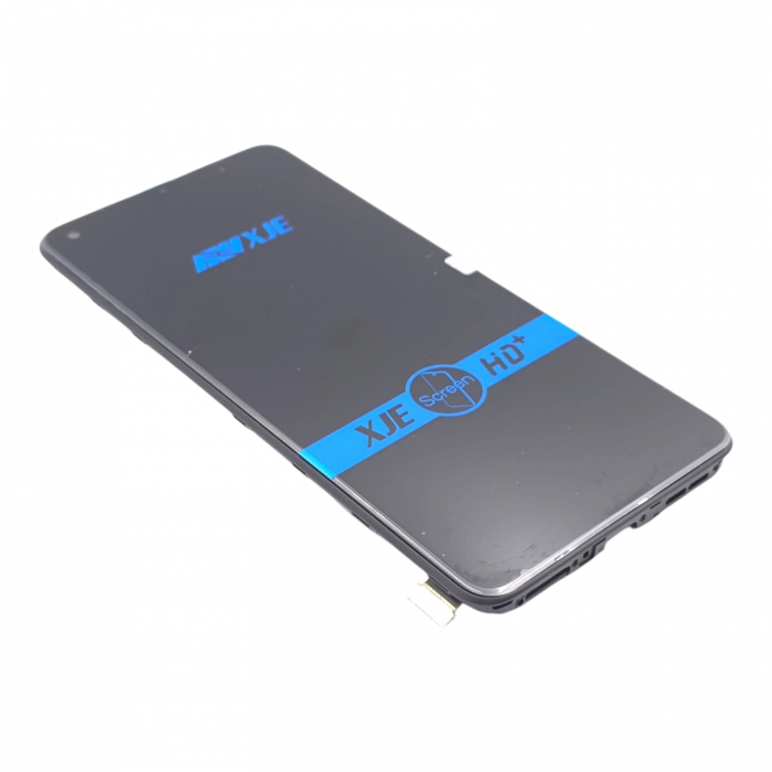 Display compatibil Realme GT Neo2, Negru, INCELL - cu Rama [3]