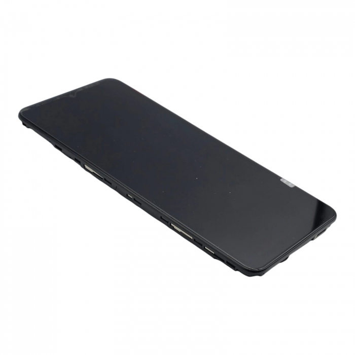 Display compatibil Samsung A02 (A022), negru - cu Rama [3]