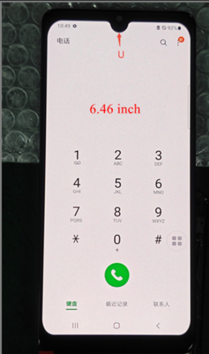 Display compatibil Samsung A42 5G (A426), OLED - cu Rama [2]