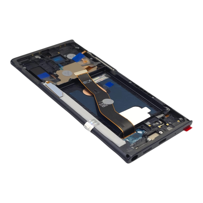 Display compatibil Samsung Galaxy Note 10 Plus (N975/ N976), Negru, Soft OLED - Cu rama [2]