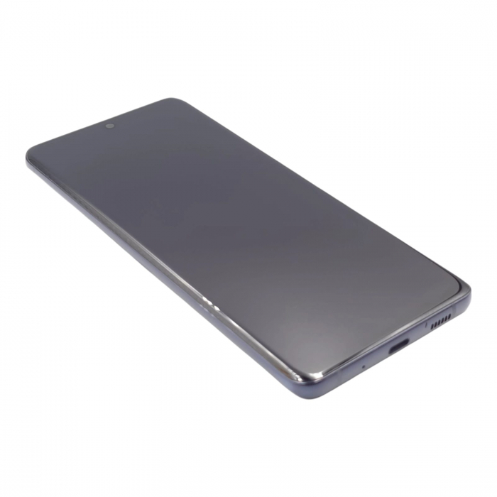 Display compatibil Samsung S20 Ultra (G988), Negru, Soft OLED - Cu rama [3]