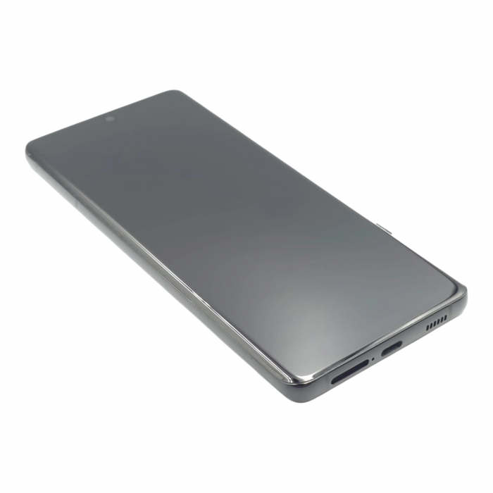 Display compatibil Samsung S21 Ultra (G998), Negru, Soft OLED - Cu rama [3]