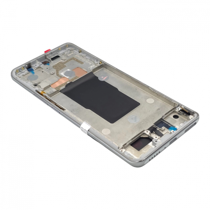 Display compatibil Xiaomi 12T / 12T Pro 5G, Silver, OLED - cu Rama [2]