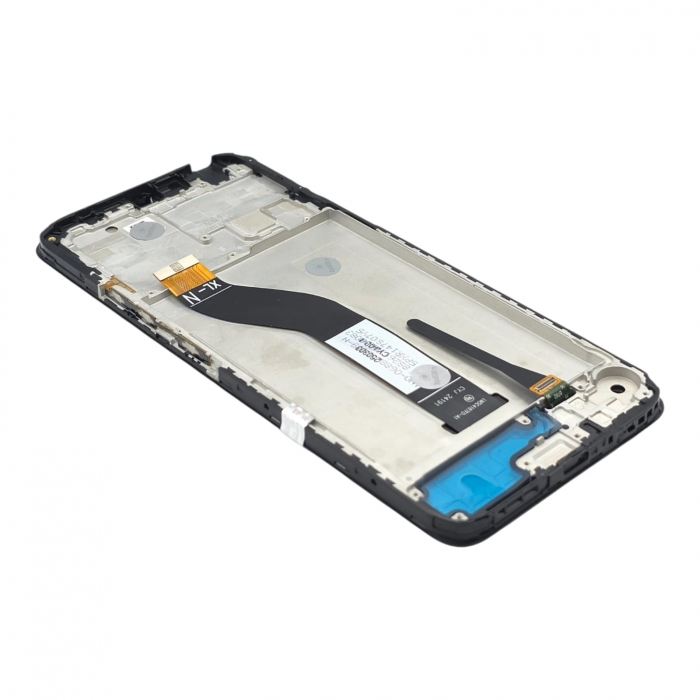Display compatibil Xiaomi Redmi 14C 4G/ 5G, negru - cu Rama [2]