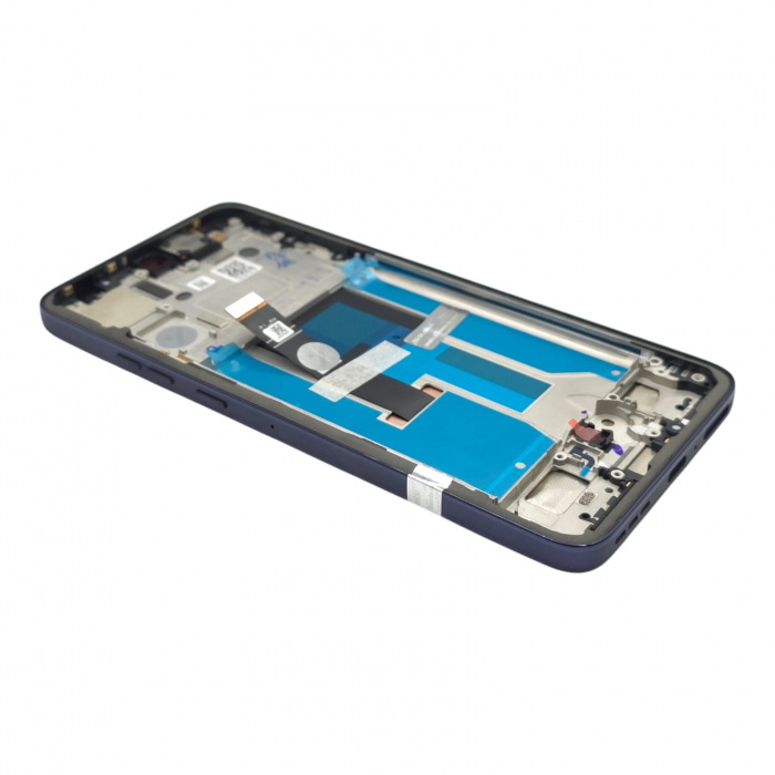 Display cu rama Motorola Edge 50 Neo (XT2409), Grisaille / Gri (Original Service Pack) [2]