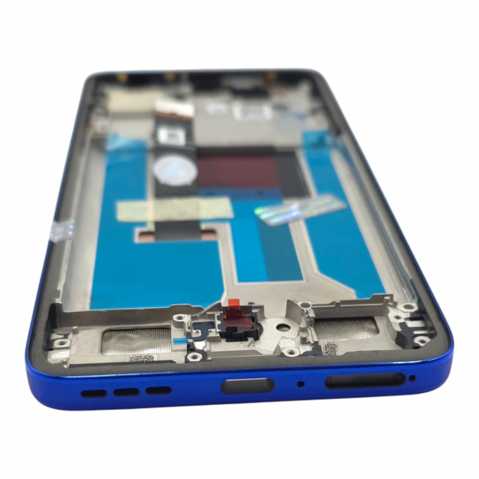 Ecran display cu rama Motorola Edge 50 Neo (XT2409), Nautical Blue (Original Service Pack) [3]