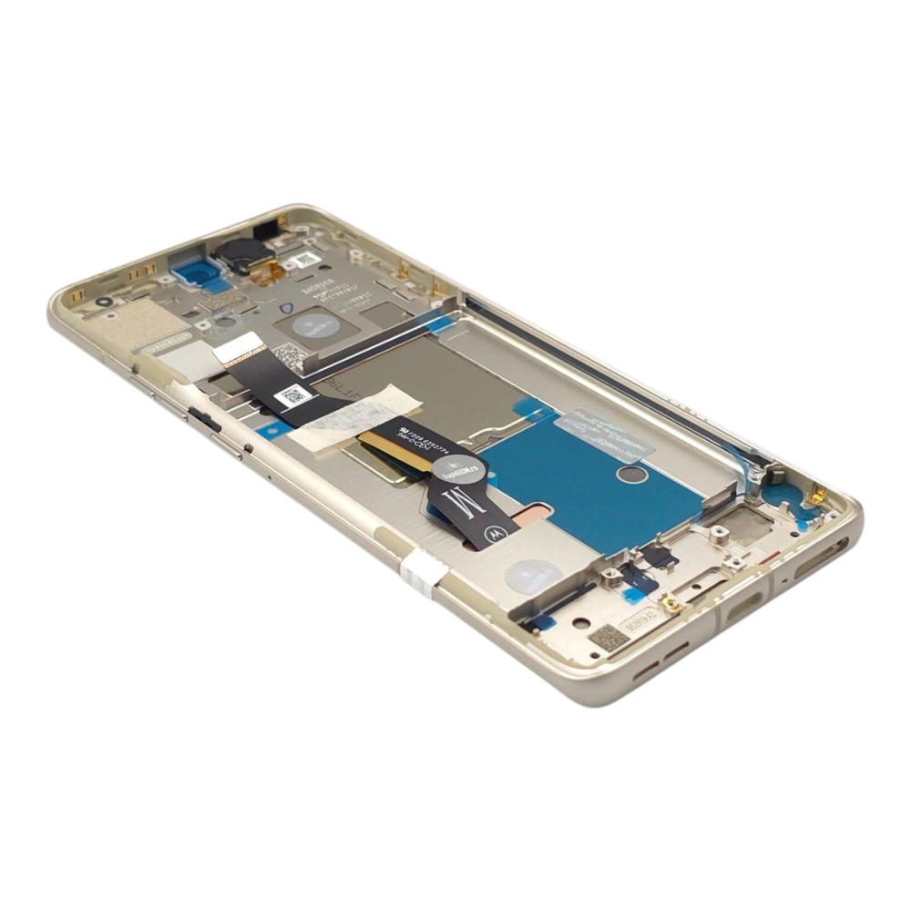 Display cu rama Motorola Edge 50 Pro (XT2403), White (Original Service Pack) [2]