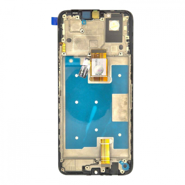 Display compatibil Honor X7a, negru - cu Rama [3]