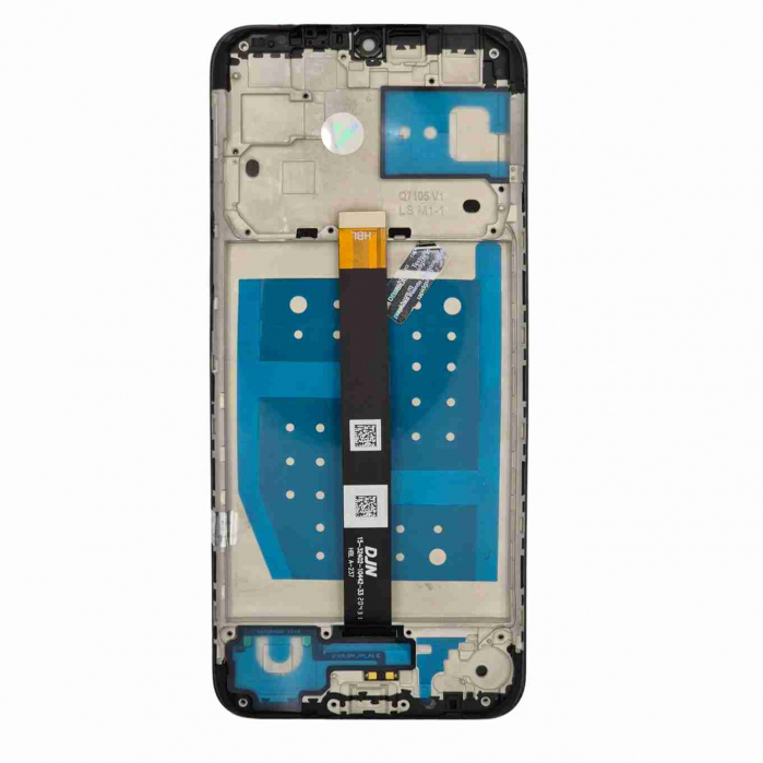 Display compatibil Motorola One Fusion, Negru - cu Rama [2]