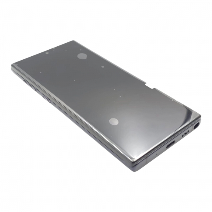 Display compatibil Samsung Note 10 (N970), Negru, INCELL - cu Rama [3]