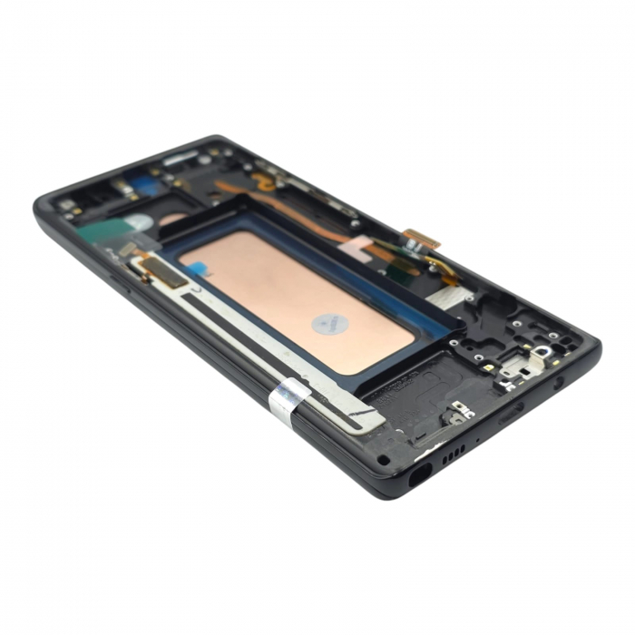 Display compatibil Samsung Note 8 (N950), Negru, INCELL - cu Rama [2]