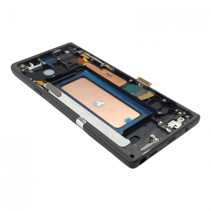 Display compatibil Samsung Note 9 (N960), Negru, INCELL - cu Rama [2]