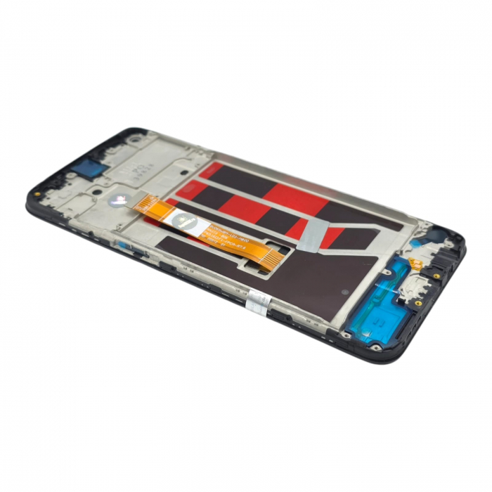 Display compatibil Oppo A53 4G / A53s, Negru - cu Rama [2]