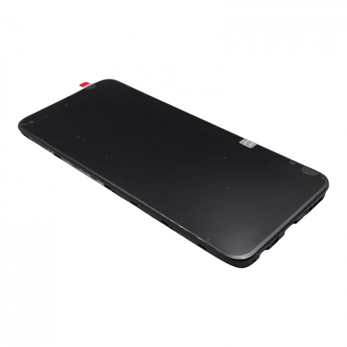 Display compatibil Oppo A53 4G / A53s, Negru - cu Rama [3]