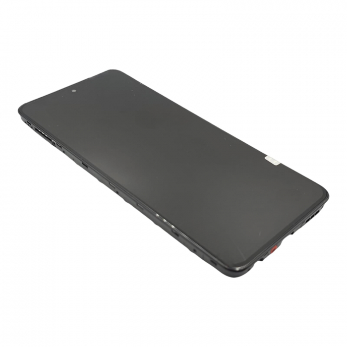 Display compatibil Oppo A79 (5G), Negru - cu Rama [3]