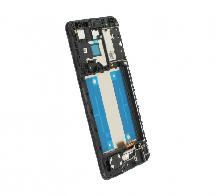 Ecran display cu rama Samsung A01 Core (A013) Negru, (Original Service Pack) [2]