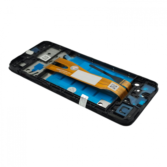 Display compatibil Samsung A03 Core (A032), negru - cu Rama [2]