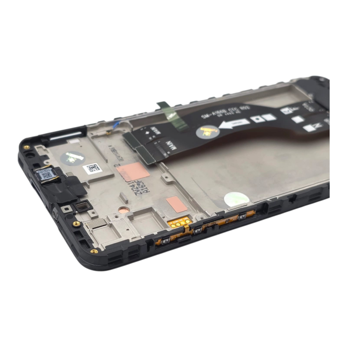 Ecran display cu rama Samsung A16 4G (A165) + modul incarcare si flex principal (Original Service Pack) [5]