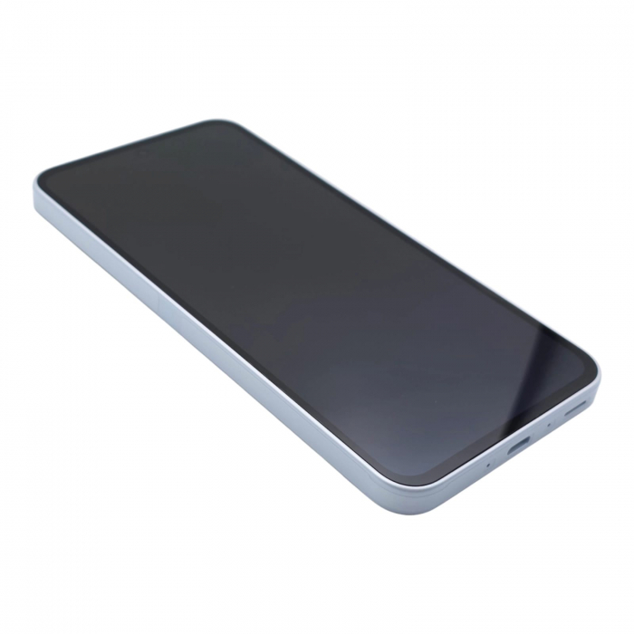 Ecran display cu rama Samsung A35 5G (A356), Iceblue (Original Service Pack) [3]