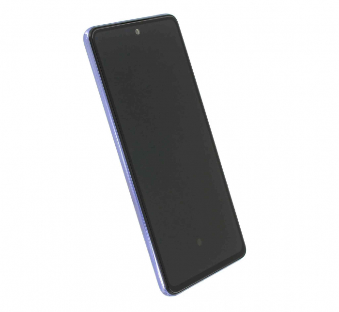 Ecran display cu rama Samsung A52 5G / 4G (A525/A526), Violet (Original Service Pack) [3]